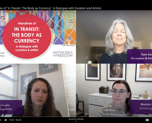 Narratives of In Transit virtual presenters